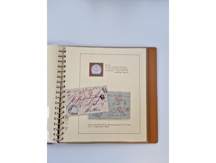 1750/1900 (ca.), Frankfurt am Main, reichhaltiger Sammlungsbestand mit rund 450 Belegen, dabei viele Postscheine der Brief- u