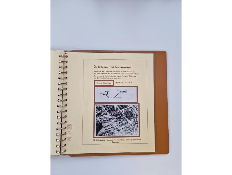 1750/1900 (ca.), Frankfurt am Main, reichhaltiger Sammlungsbestand mit rund 450 Belegen, dabei viele Postscheine der Brief- u