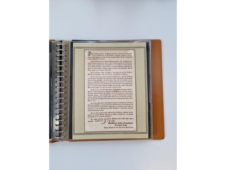 1750/1900 (ca.), Frankfurt am Main, reichhaltiger Sammlungsbestand mit rund 450 Belegen, dabei viele Postscheine der Brief- u