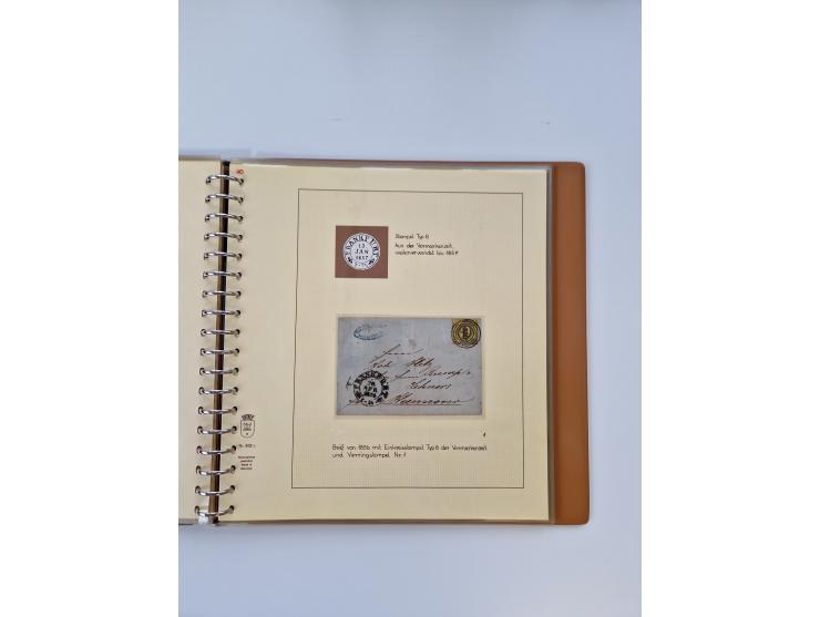 1750/1900 (ca.), Frankfurt am Main, reichhaltiger Sammlungsbestand mit rund 450 Belegen, dabei viele Postscheine der Brief- u