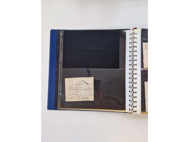 1750/1900 (ca.), Frankfurt am Main, reichhaltiger Sammlungsbestand mit rund 450 Belegen, dabei viele Postscheine der Brief- u