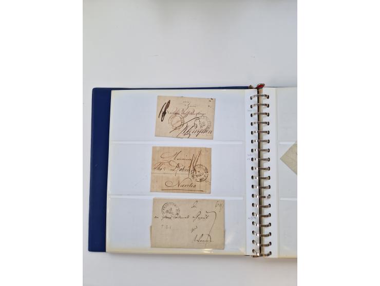 1750/1900 (ca.), Frankfurt am Main, reichhaltiger Sammlungsbestand mit rund 450 Belegen, dabei viele Postscheine der Brief- u