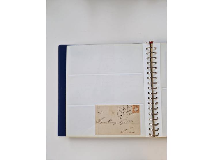 1750/1900 (ca.), Frankfurt am Main, reichhaltiger Sammlungsbestand mit rund 450 Belegen, dabei viele Postscheine der Brief- u