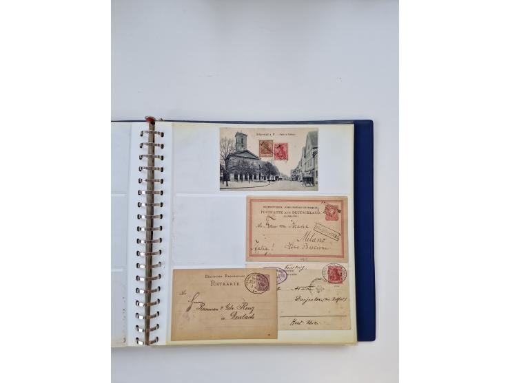 1750/1900 (ca.), Frankfurt am Main, reichhaltiger Sammlungsbestand mit rund 450 Belegen, dabei viele Postscheine der Brief- u