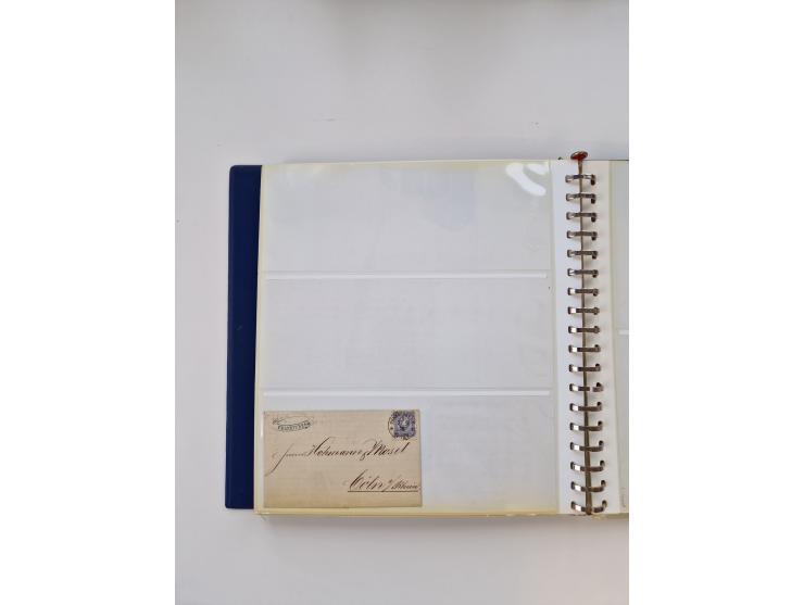 1750/1900 (ca.), Frankfurt am Main, reichhaltiger Sammlungsbestand mit rund 450 Belegen, dabei viele Postscheine der Brief- u