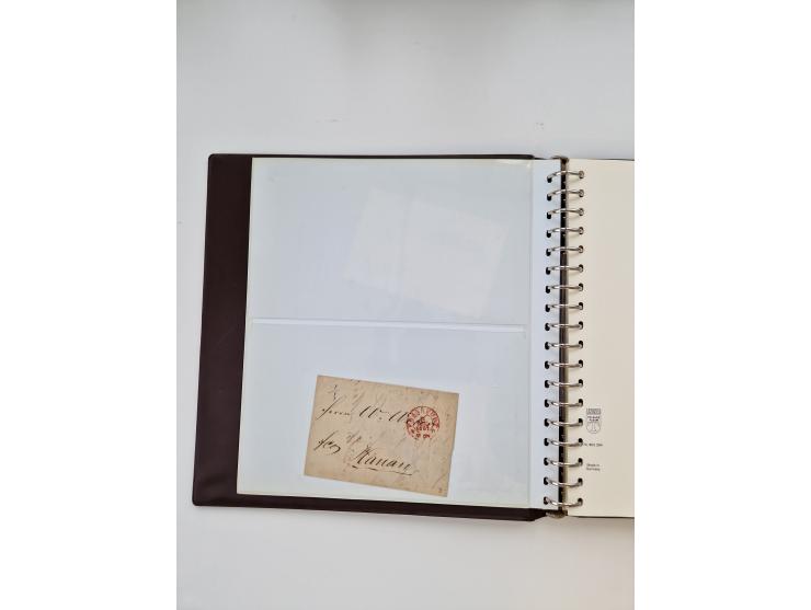 1750/1900 (ca.), Frankfurt am Main, reichhaltiger Sammlungsbestand mit rund 450 Belegen, dabei viele Postscheine der Brief- u