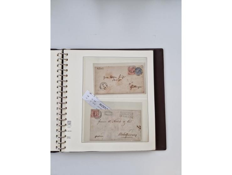 1750/1900 (ca.), Frankfurt am Main, reichhaltiger Sammlungsbestand mit rund 450 Belegen, dabei viele Postscheine der Brief- u