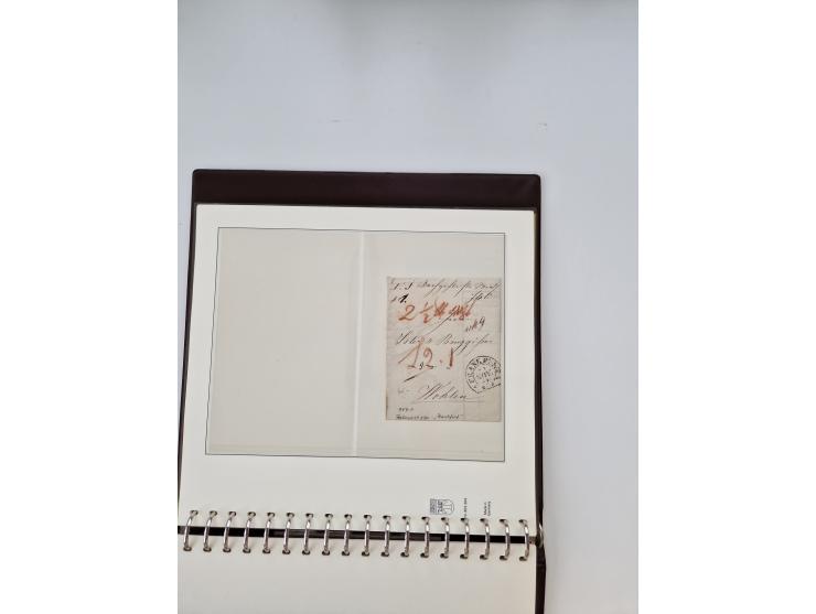 1750/1900 (ca.), Frankfurt am Main, reichhaltiger Sammlungsbestand mit rund 450 Belegen, dabei viele Postscheine der Brief- u