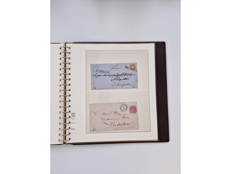 1750/1900 (ca.), Frankfurt am Main, reichhaltiger Sammlungsbestand mit rund 450 Belegen, dabei viele Postscheine der Brief- u