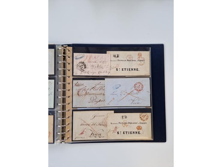 1750/1900 (ca.), Frankfurt am Main, reichhaltiger Sammlungsbestand mit rund 450 Belegen, dabei viele Postscheine der Brief- u