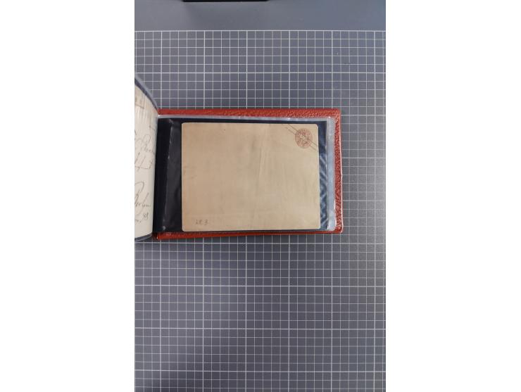 1850/67, kleiner Sammlungsbestand mit Marken, Briefstücken, Einheiten und rund 180 Briefen und Ganzsachen, dabei kleine Numme