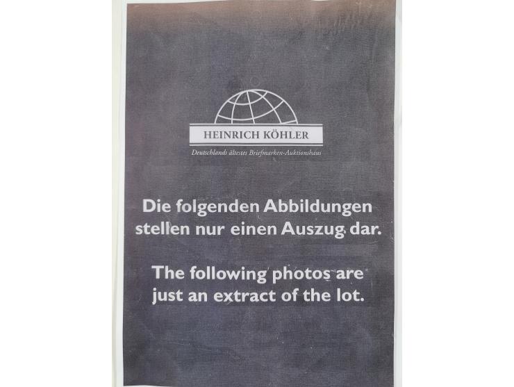 1850/2015 (ca.), gestempelter Sammlungsbestand mit u.a. Mi.5 II, 7 I, 17 Ia, etc., einige Atteste und Befunde