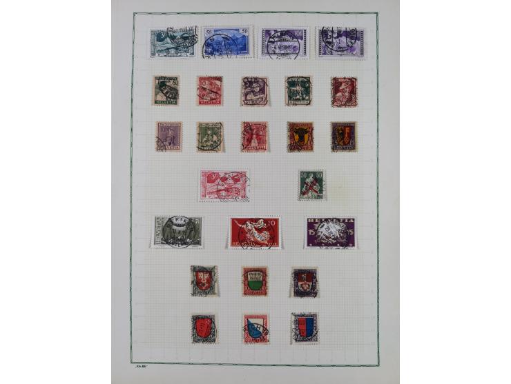 1850/2015 (ca.), gestempelter Sammlungsbestand mit u.a. Mi.5 II, 7 I, 17 Ia, etc., einige Atteste und Befunde