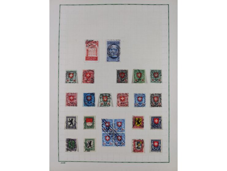 1850/2015 (ca.), gestempelter Sammlungsbestand mit u.a. Mi.5 II, 7 I, 17 Ia, etc., einige Atteste und Befunde