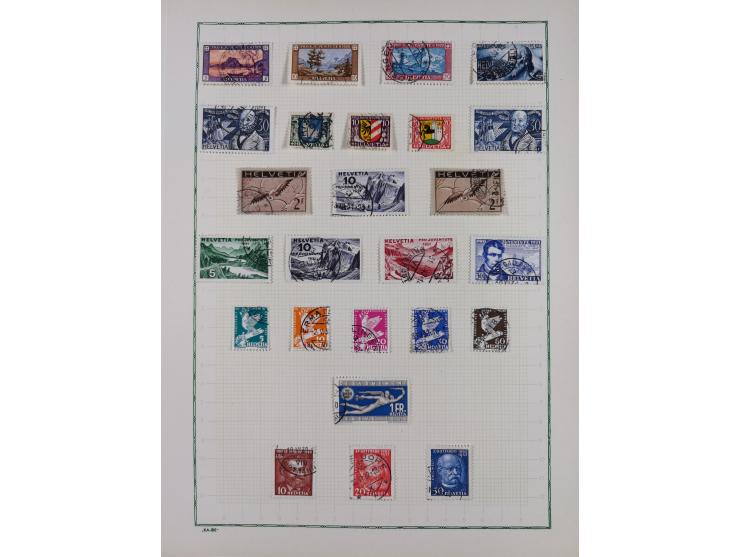 1850/2015 (ca.), gestempelter Sammlungsbestand mit u.a. Mi.5 II, 7 I, 17 Ia, etc., einige Atteste und Befunde