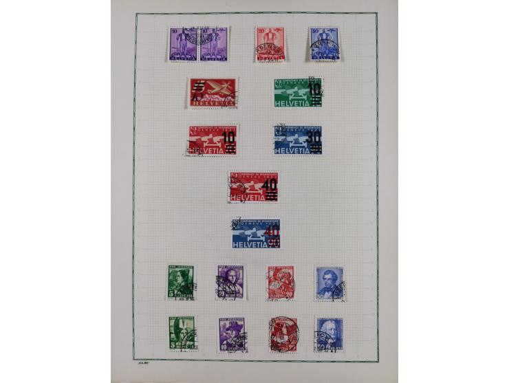 1850/2015 (ca.), gestempelter Sammlungsbestand mit u.a. Mi.5 II, 7 I, 17 Ia, etc., einige Atteste und Befunde