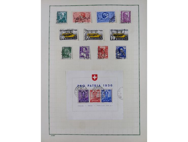 1850/2015 (ca.), gestempelter Sammlungsbestand mit u.a. Mi.5 II, 7 I, 17 Ia, etc., einige Atteste und Befunde