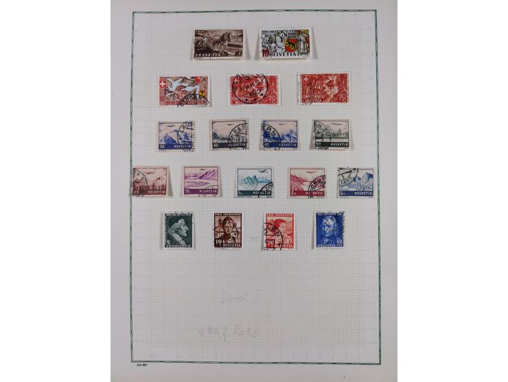 1850/2015 (ca.), gestempelter Sammlungsbestand mit u.a. Mi.5 II, 7 I, 17 Ia, etc., einige Atteste und Befunde