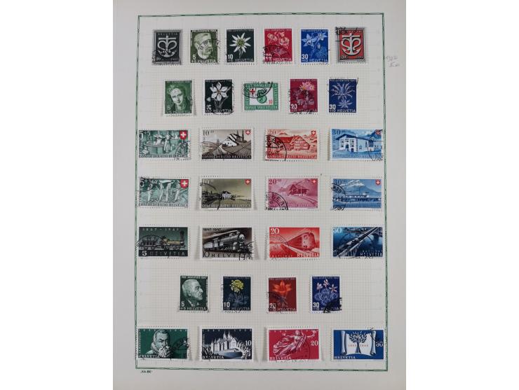 1850/2015 (ca.), gestempelter Sammlungsbestand mit u.a. Mi.5 II, 7 I, 17 Ia, etc., einige Atteste und Befunde