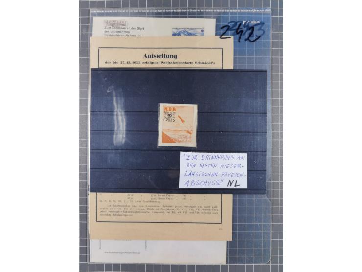 1931/35, Friedrich Schmiedl Rakenpost, Partie mit 8 Briefen und Karten, dabei Hopferwieser-Nr. FS13, FS14c, FS15a, FS20, etc.