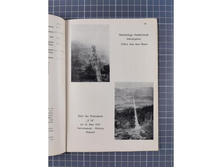 1931/35, Friedrich Schmiedl Rakenpost, Partie mit 8 Briefen und Karten, dabei Hopferwieser-Nr. FS13, FS14c, FS15a, FS20, etc.