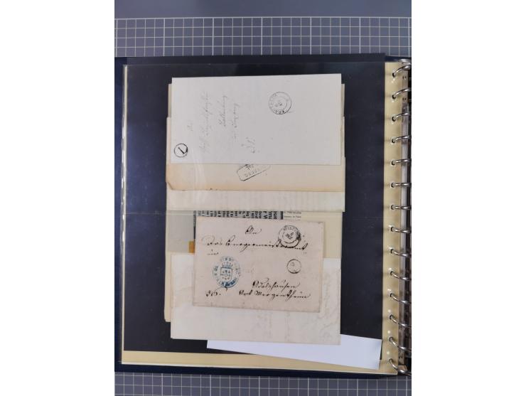 Baden bis Württemberg, interessante, meist ungebrauchte und gestempelte Sammlung inkl. einigen Doubletten mit einigen Briefen