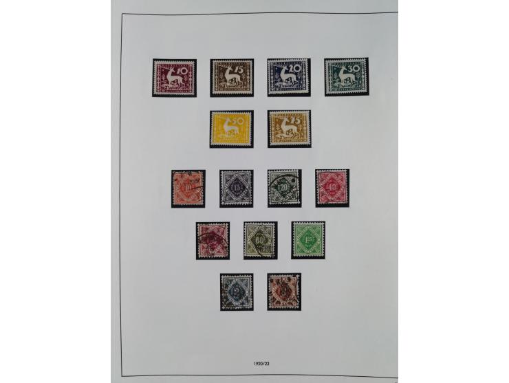 Baden bis Württemberg, interessante, meist ungebrauchte und gestempelte Sammlung inkl. einigen Doubletten mit einigen Briefen