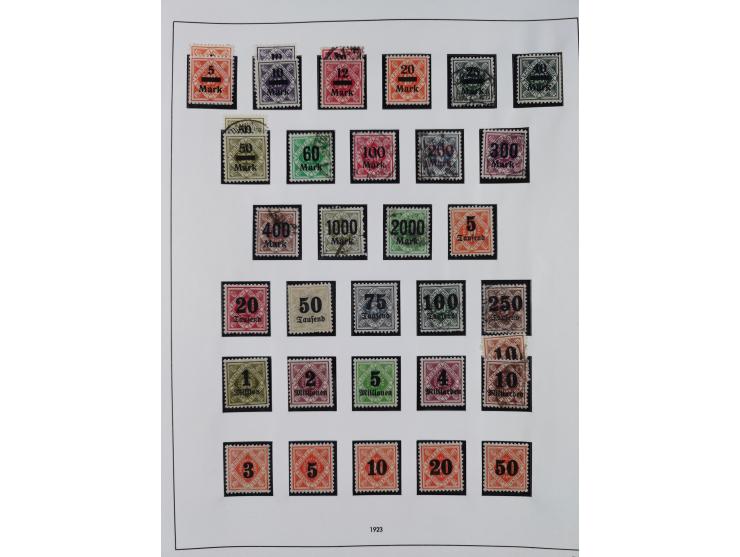 Baden bis Württemberg, interessante, meist ungebrauchte und gestempelte Sammlung inkl. einigen Doubletten mit einigen Briefen