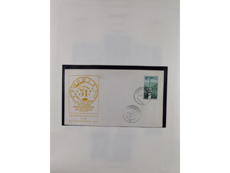 1945/59, meist postfrische und teils ungebrauchte/gestempelte Sammlung mit vielen meist kompletten Sätzen und Gebieten, ab Lo