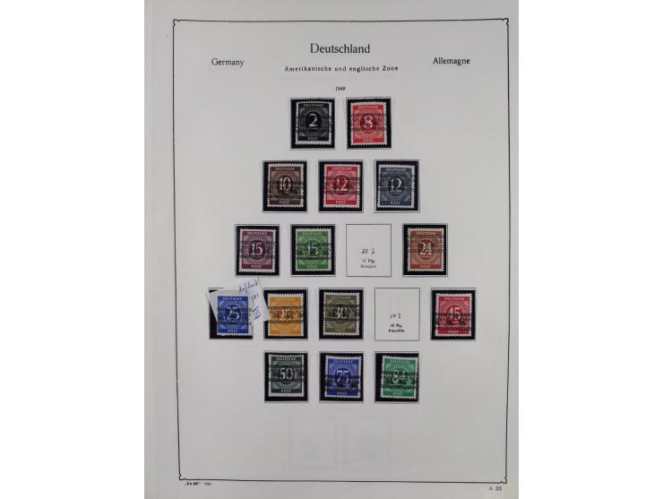 1945/59, meist postfrische und teils ungebrauchte/gestempelte Sammlung mit vielen meist kompletten Sätzen und Gebieten, ab Lo