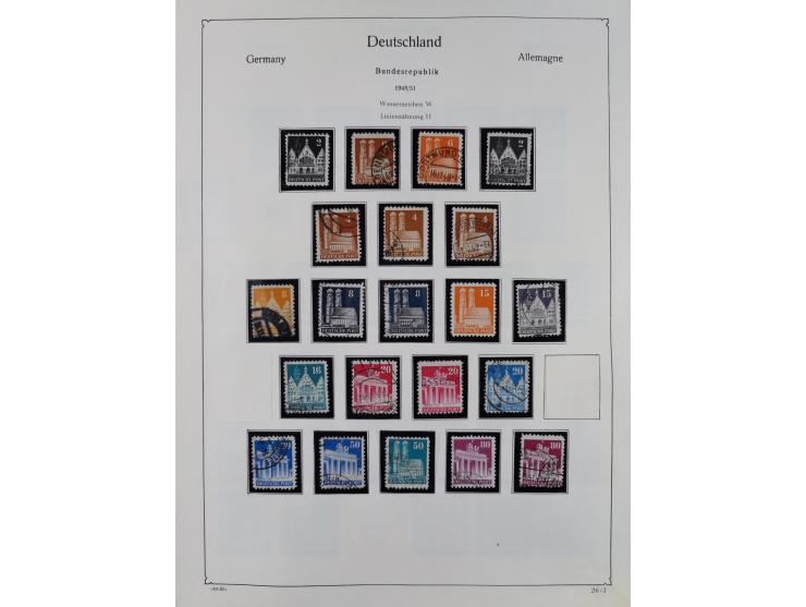 1945/59, meist postfrische und teils ungebrauchte/gestempelte Sammlung mit vielen meist kompletten Sätzen und Gebieten, ab Lo