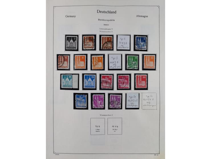 1945/59, meist postfrische und teils ungebrauchte/gestempelte Sammlung mit vielen meist kompletten Sätzen und Gebieten, ab Lo