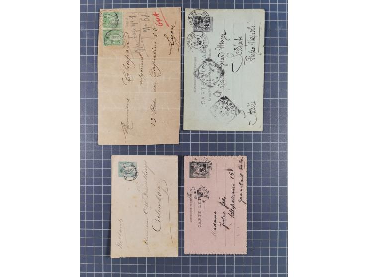 1824/1963 (ca.), group of stamps and covers, incl. Postage Dues, strength before the 1930s, noted Mi.-Nr. P6a used (signed Sc