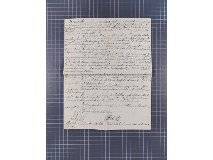 1856/1940 (ca.), over 120 covers and cards, strength before the 1930s with many multiple and mixed frankings, usages and dest