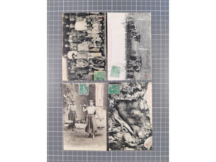 1856/1940 (ca.), over 120 covers and cards, strength before the 1930s with many multiple and mixed frankings, usages and dest