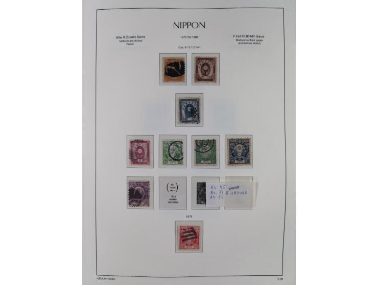 1872/1997, in the beginning mostly used and unused, from 1965-97 in the main catalogue numbers apparently complete mint never