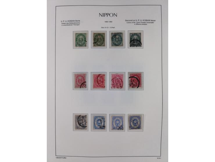 1872/1997, in the beginning mostly used and unused, from 1965-97 in the main catalogue numbers apparently complete mint never