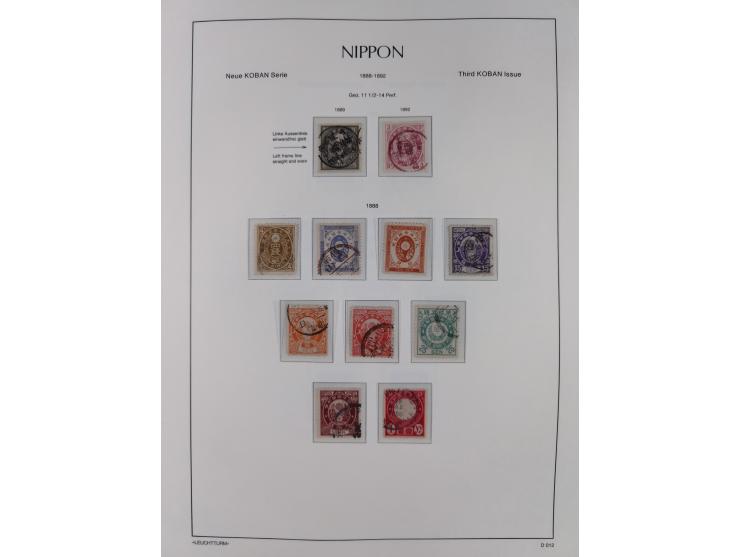 1872/1997, in the beginning mostly used and unused, from 1965-97 in the main catalogue numbers apparently complete mint never