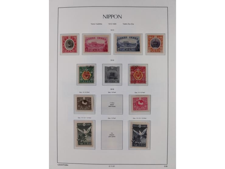 1872/1997, in the beginning mostly used and unused, from 1965-97 in the main catalogue numbers apparently complete mint never