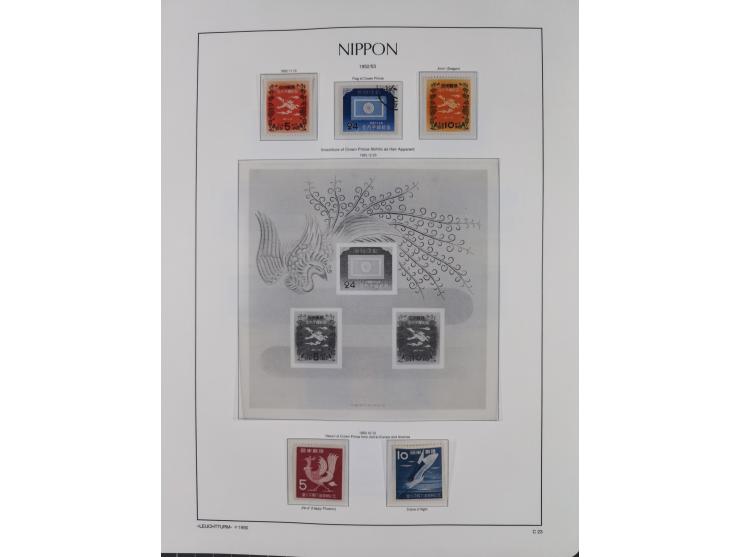 1872/1997, in the beginning mostly used and unused, from 1965-97 in the main catalogue numbers apparently complete mint never