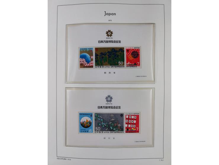 1872/1997, in the beginning mostly used and unused, from 1965-97 in the main catalogue numbers apparently complete mint never