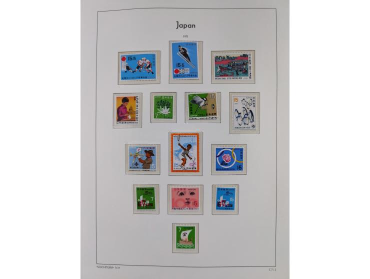 1872/1997, in the beginning mostly used and unused, from 1965-97 in the main catalogue numbers apparently complete mint never