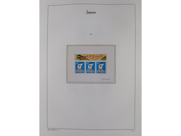 1872/1997, in the beginning mostly used and unused, from 1965-97 in the main catalogue numbers apparently complete mint never