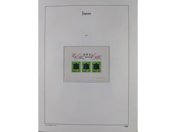 1872/1997, in the beginning mostly used and unused, from 1965-97 in the main catalogue numbers apparently complete mint never