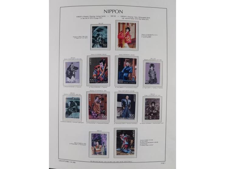 1872/1997, in the beginning mostly used and unused, from 1965-97 in the main catalogue numbers apparently complete mint never