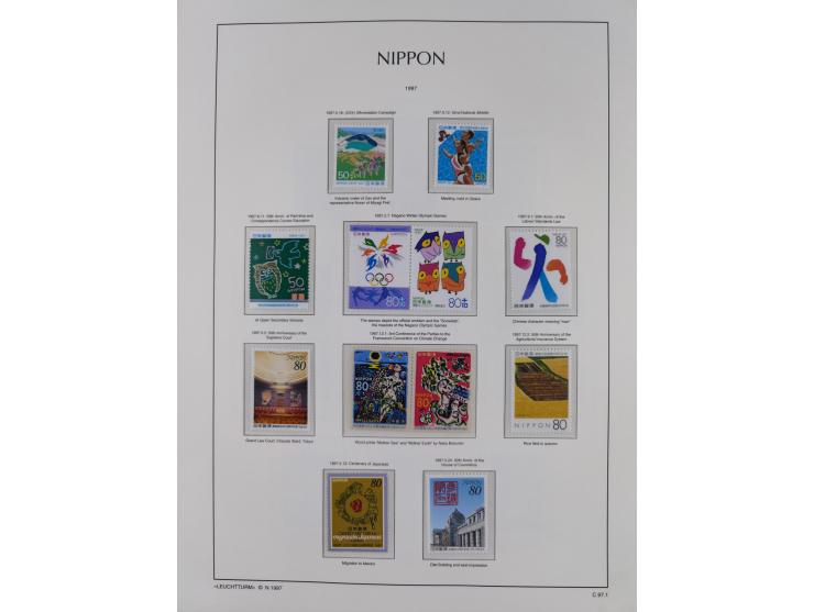 1872/1997, in the beginning mostly used and unused, from 1965-97 in the main catalogue numbers apparently complete mint never