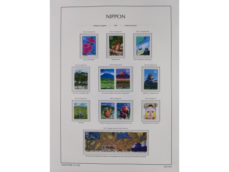 1872/1997, in the beginning mostly used and unused, from 1965-97 in the main catalogue numbers apparently complete mint never