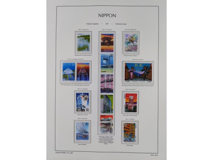 1872/1997, in the beginning mostly used and unused, from 1965-97 in the main catalogue numbers apparently complete mint never