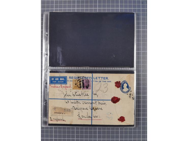 1849/2022 (ca.), large accumulation of hundreds of covers and cards, ecclectic in the making and with strength before the 194