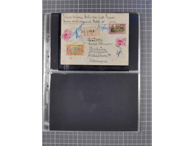 1849/2022 (ca.), large accumulation of hundreds of covers and cards, ecclectic in the making and with strength before the 194